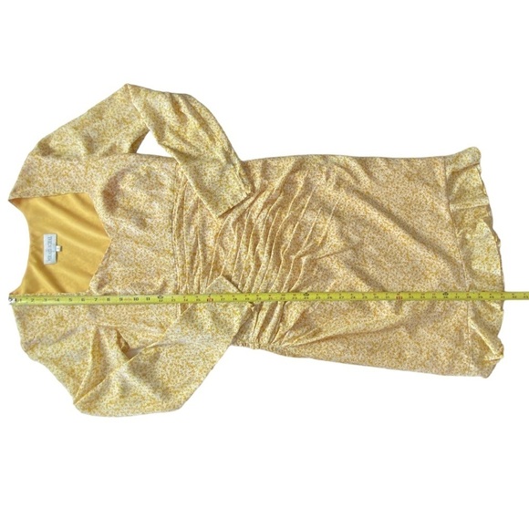 Mikael Aghal Midi Dress in Yellow - Picture 9 of 12